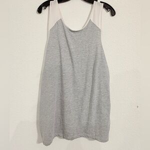 Avis Gray and pink  athletic tank